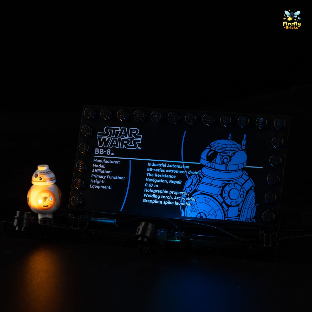 Light Kit for LEGO® BB-8 Astromech Droid 75452