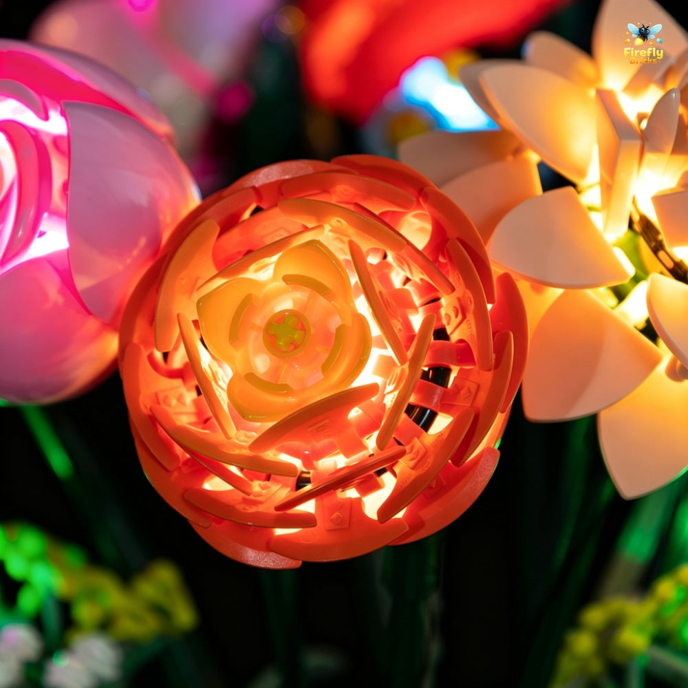 Light Kit for LEGO® Pretty Pink Flower Bouquet 10342