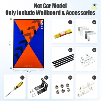 Display Wall-Mount for LEGO® McLaren Formula 1 Race Car 42141