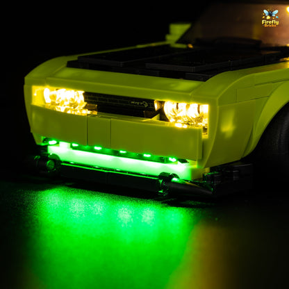 Light Kit for LEGO® Dodge Challenger SRT Hellcat Sports Car 77237