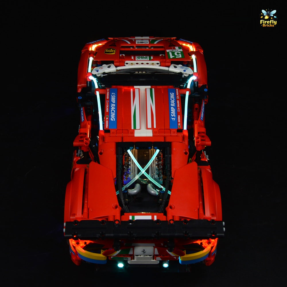 Light Kit for LEGO® Ferrari 488 GTE “AF Corse #51” 42125