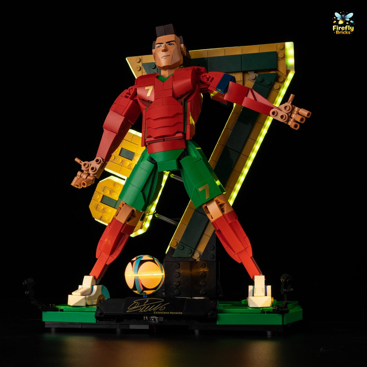 Light Kit for LEGO® Cristiano Ronaldo – Soccer Legend 43016