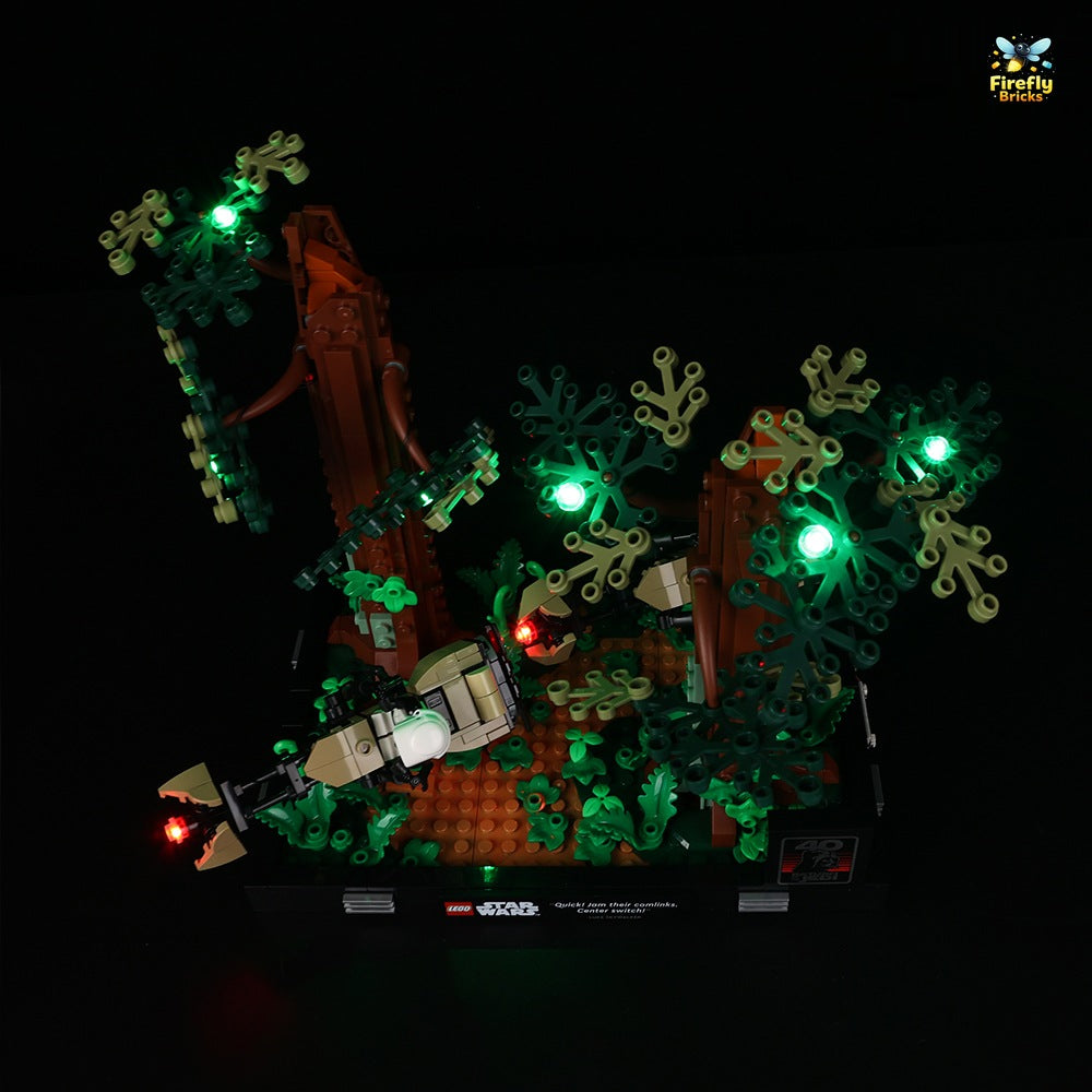 Light Kit for LEGO® Endor Speeder Chase Diorama 75353