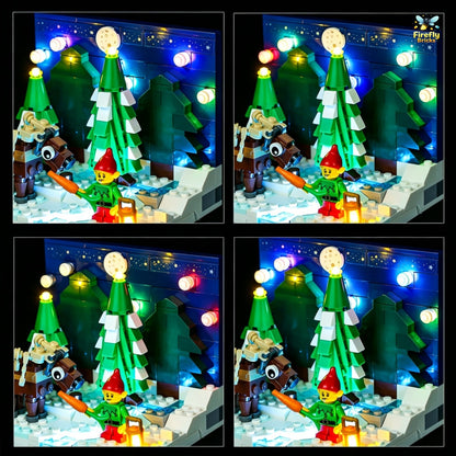 Light Kit for LEGO® Santa's Front Yard 40484