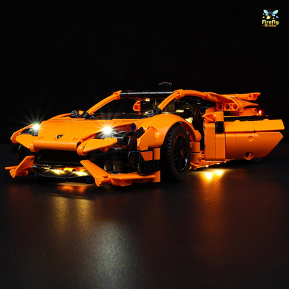 Light Kit for LEGO® Lamborghini Huracán Tecnica Orange 42196