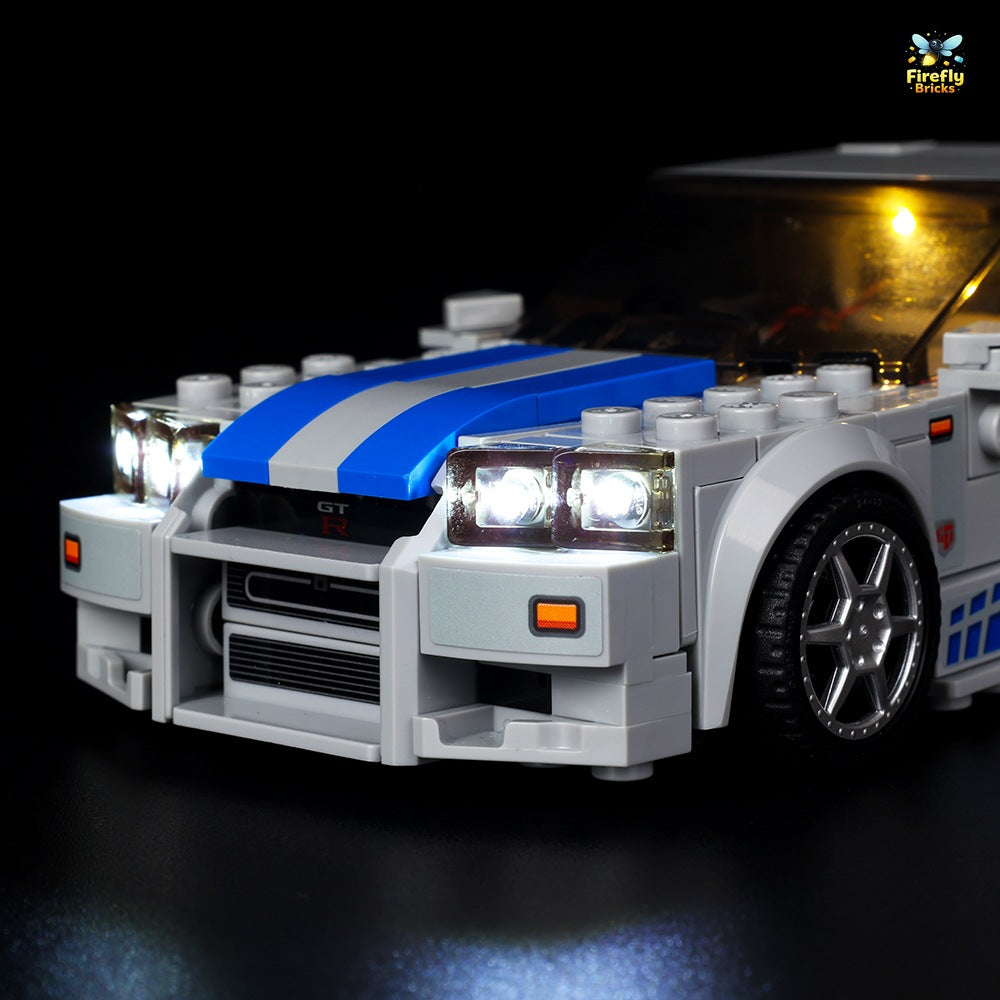 Light Kit for LEGO® 2 Fast 2 Furious Nissan Skyline GT-R (R34) 76917