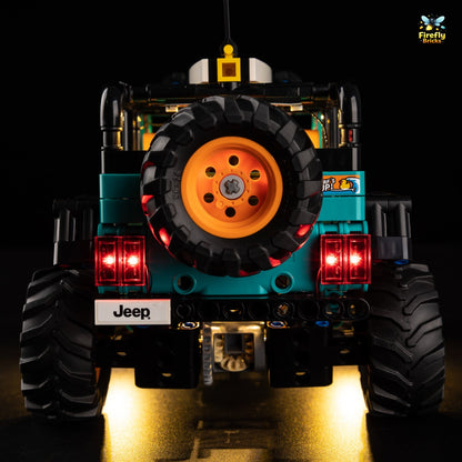 Light Kit for LEGO® Jeep Wrangler Rubicon SUV 42227