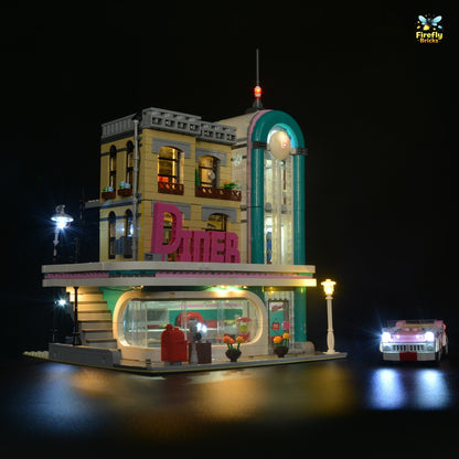 Light Kit for LEGO® Downtown Diner 10260