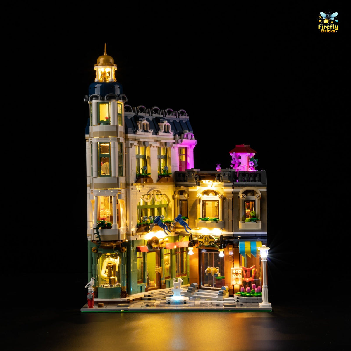 Light Kit for LEGO® Shopping Street 11371