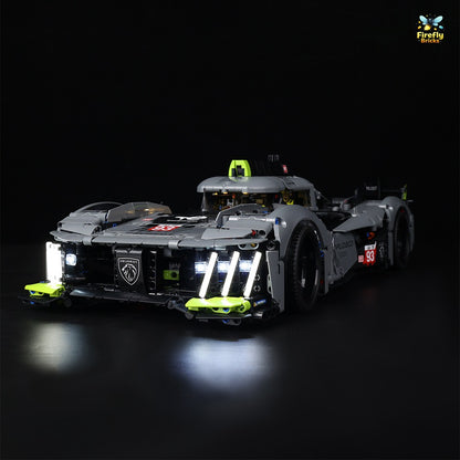 Light Kit for LEGO® PEUGEOT 9X8 24H Le Mans Hybrid Hypercar 42156