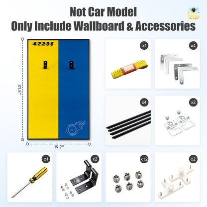 Display Wall-Mount for LEGO® Oracle Red Bull Racing RB20 F1 Car 42206