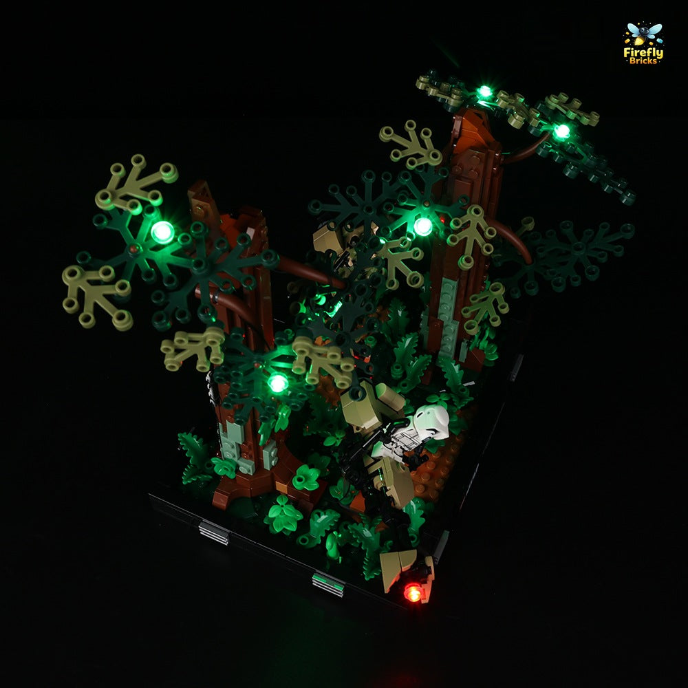 Light Kit for LEGO® Endor Speeder Chase Diorama 75353