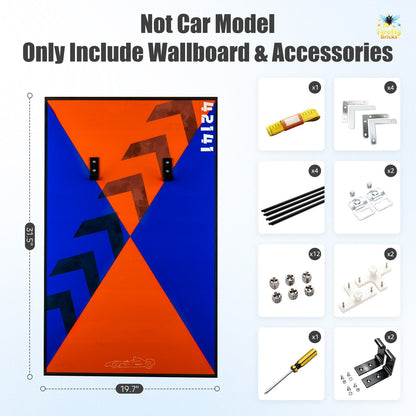 Display Wall-Mount for LEGO® McLaren Formula 1 Race Car 42141
