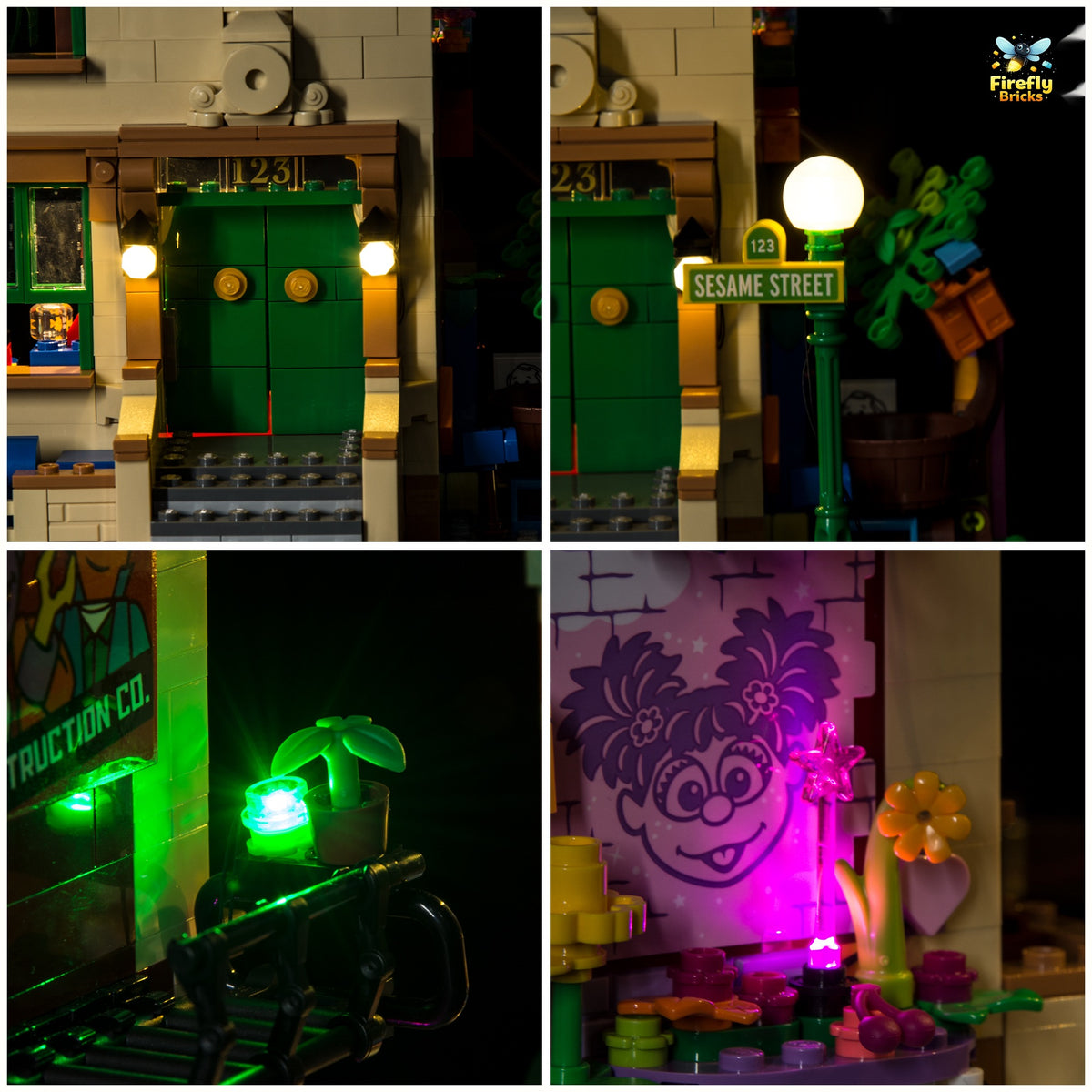 Light Kit for LEGO® 123 Sesame Street 21324