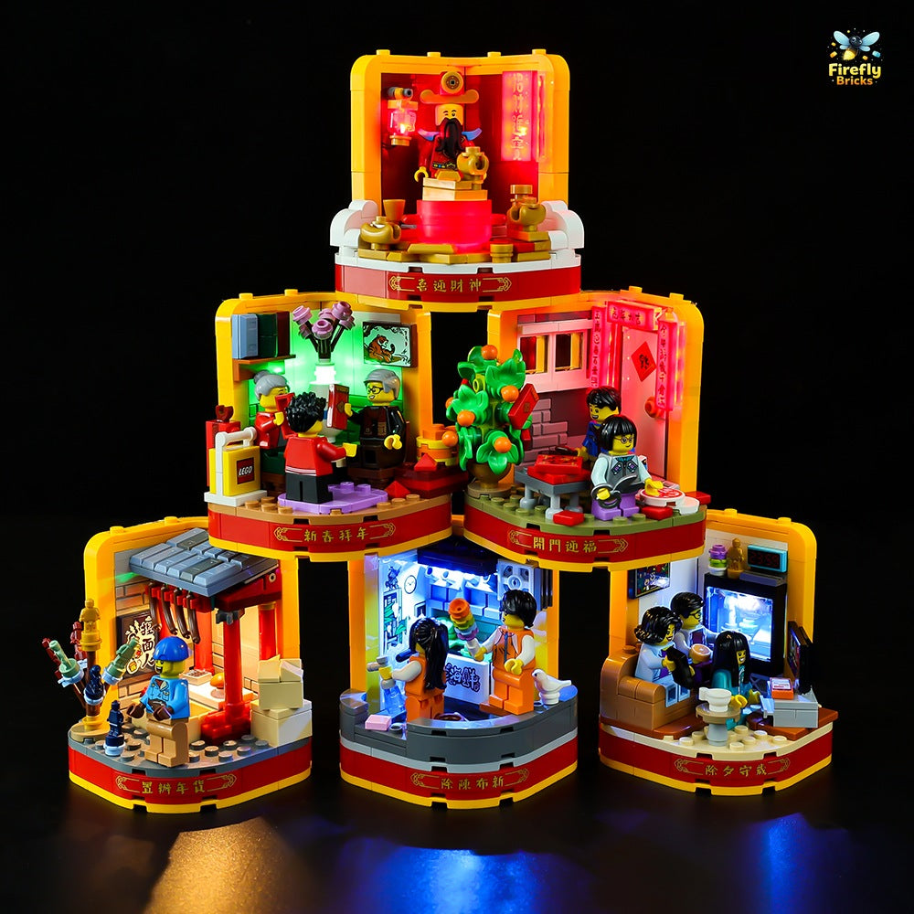 Light Kit for LEGO® Lunar New Year Traditions 80108