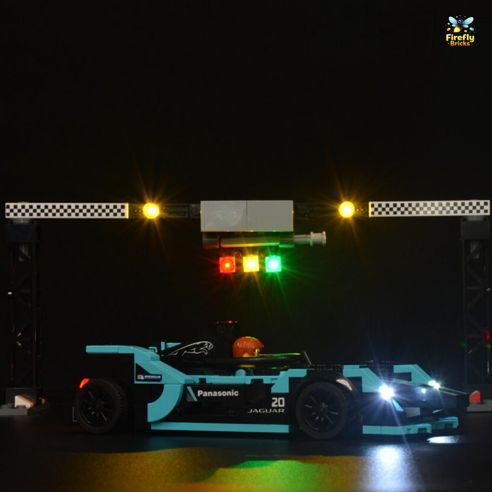 Light Kit for LEGO® Jaguar Racing GEN2 car & Jaguar I-PACE eTROPHY 76898