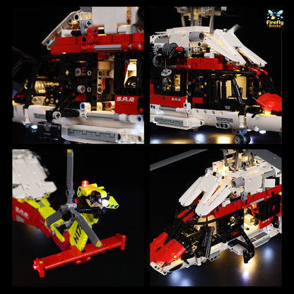 Light Kit for LEGO® Airbus H175 Rescue Helicopter 42145