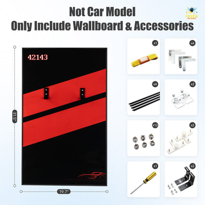 Display Wall-Mount for LEGO® Ferrari Daytona SP3 42143