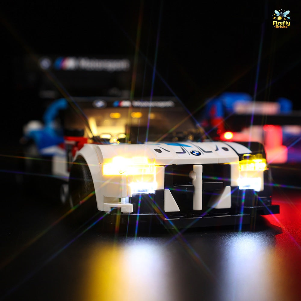 Light Kit for LEGO® BMW M4 GT3 & BMW M Hybrid V8 Race Cars 76922