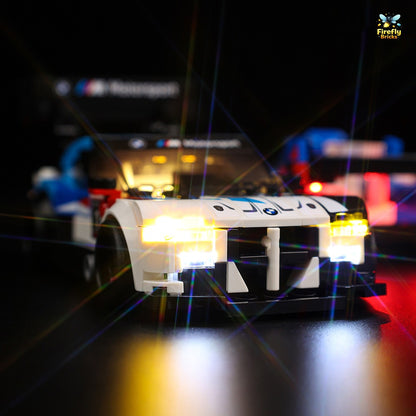 Light Kit for LEGO® BMW M4 GT3 & BMW M Hybrid V8 Race Cars 76922