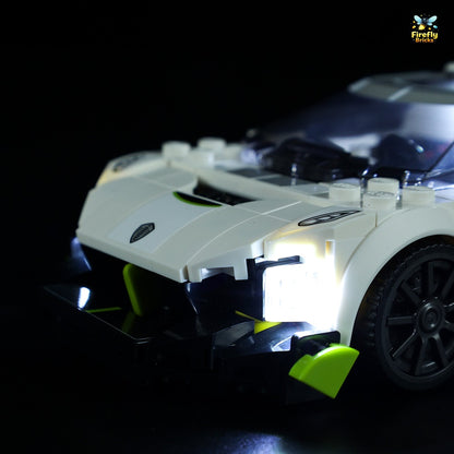 Light Kit for LEGO® Koenigsegg Jesko 76900