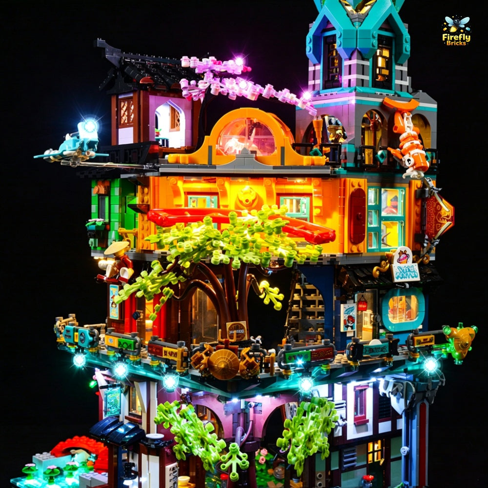 Light Kit for LEGO® NINJAGO City Gardens 71741