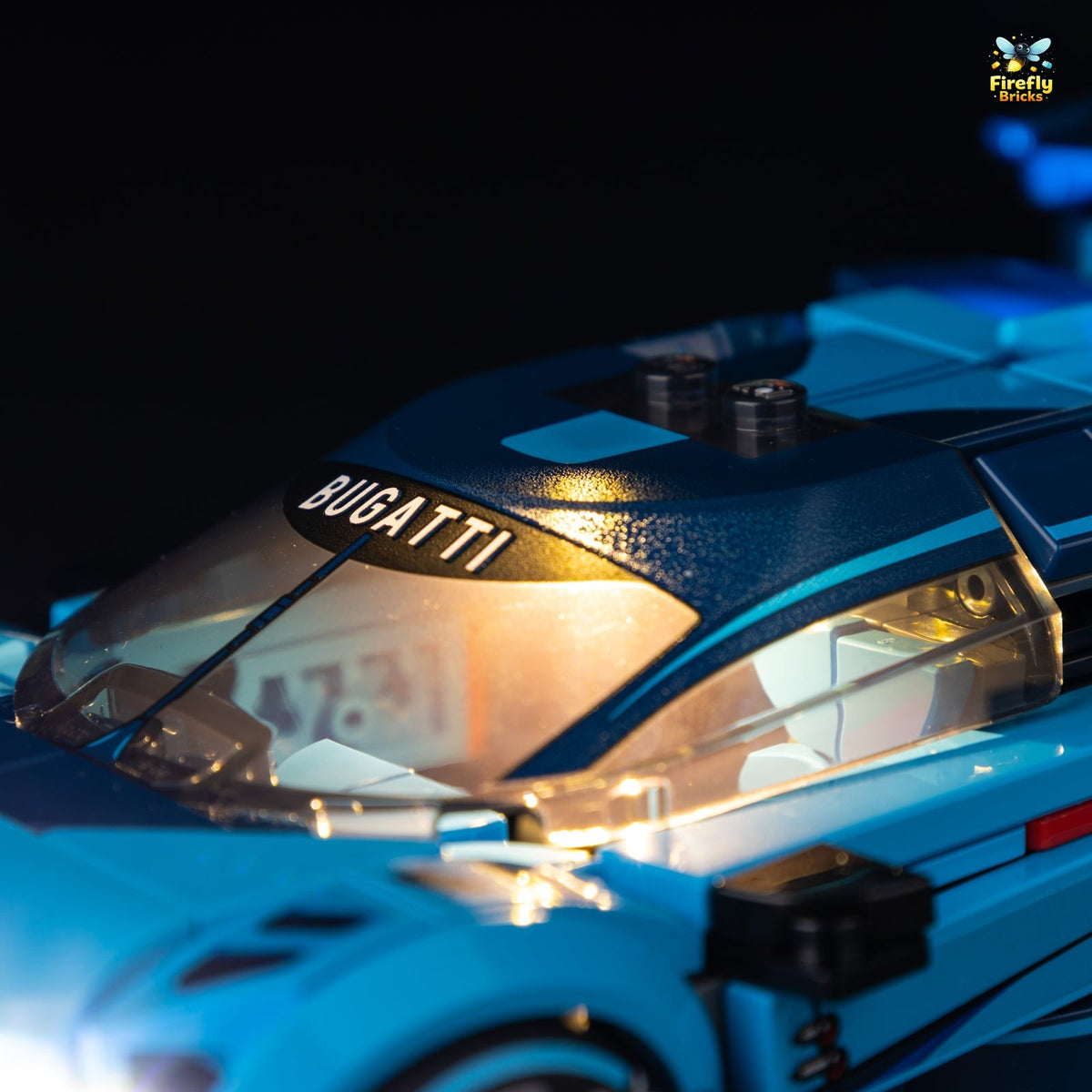Light Kit for LEGO® Bugatti Vision GT Hyper Sports Car 77253