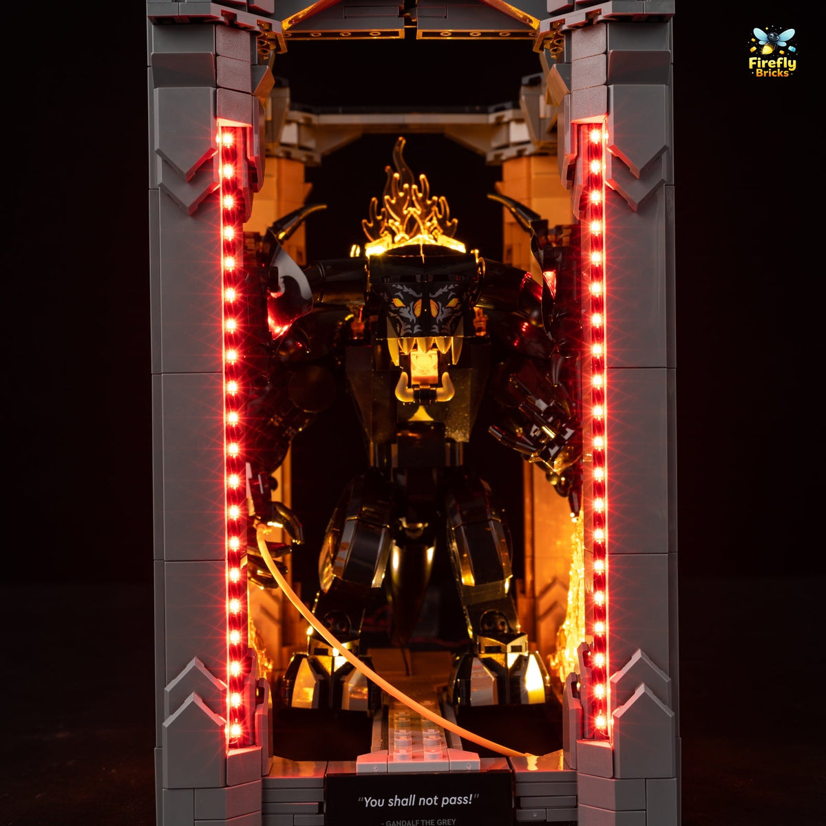 Light Kit for LEGO® The Lord of the Rings: Balrog Book Nook 10367