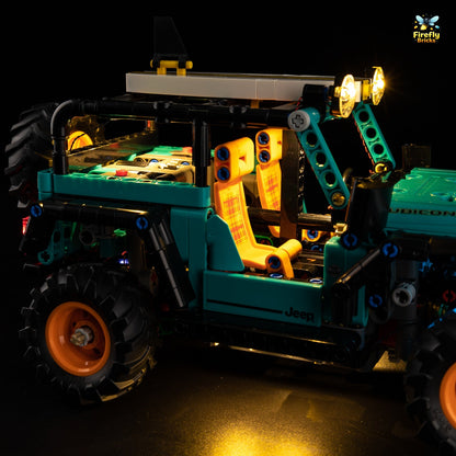 Light Kit for LEGO® Jeep Wrangler Rubicon SUV 42227