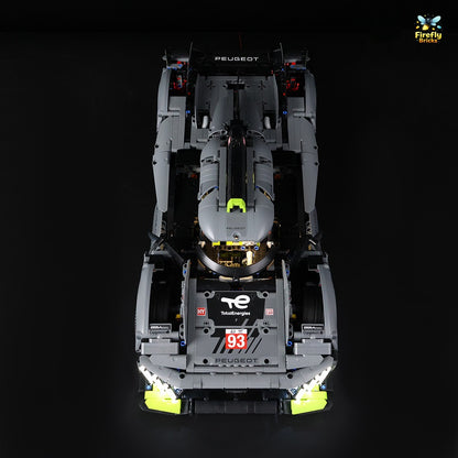 Light Kit for LEGO® PEUGEOT 9X8 24H Le Mans Hybrid Hypercar 42156