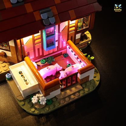 Light Kit for LEGO® The Burrow – Collectors' Edition 76437