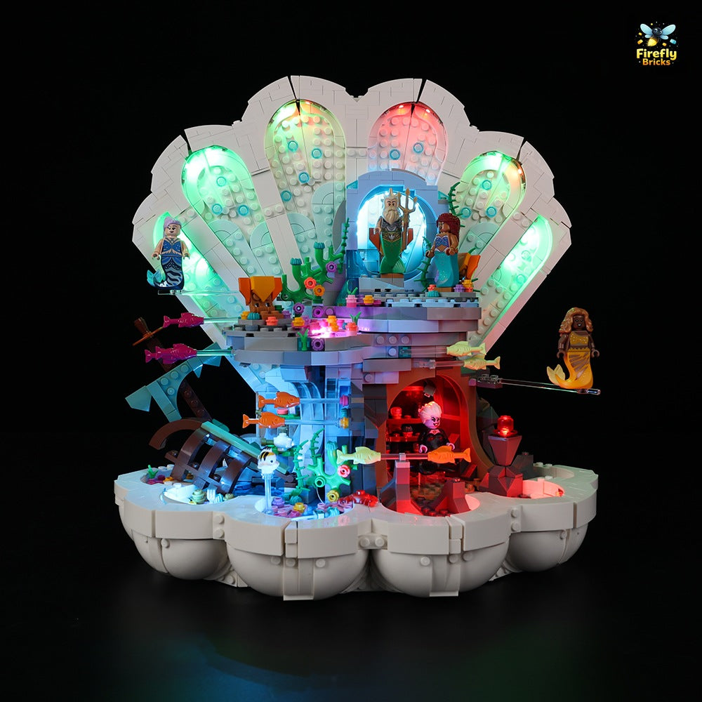 Light Kit for LEGO® The Little Mermaid Royal Clamshell 43225