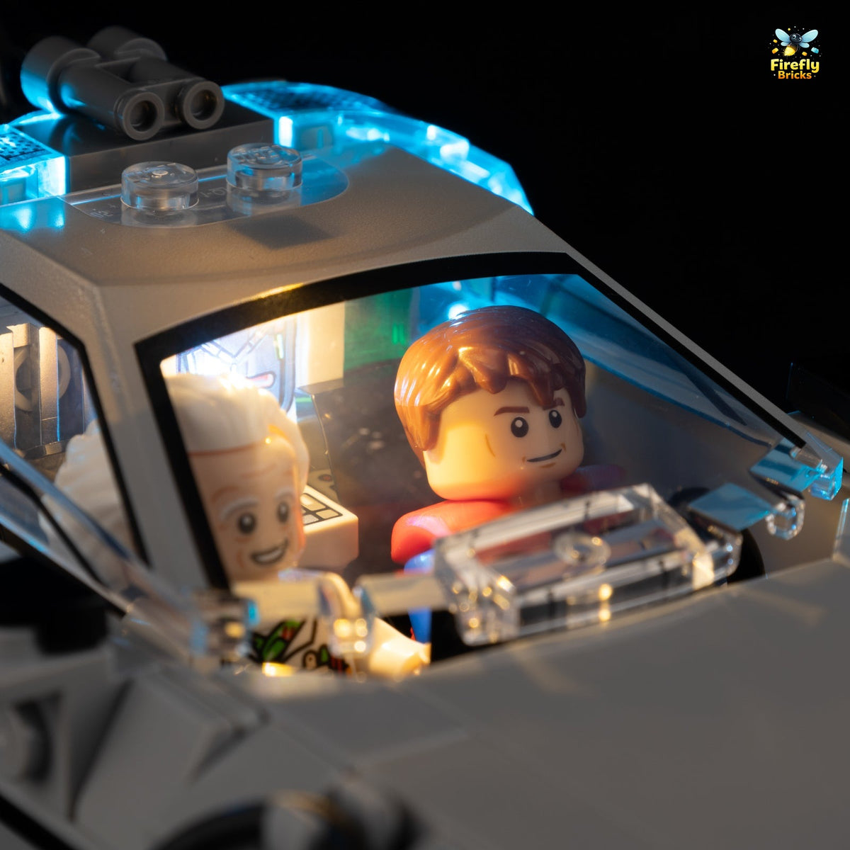 Light Kit for LEGO® Time Machine from Back to the Future 77256