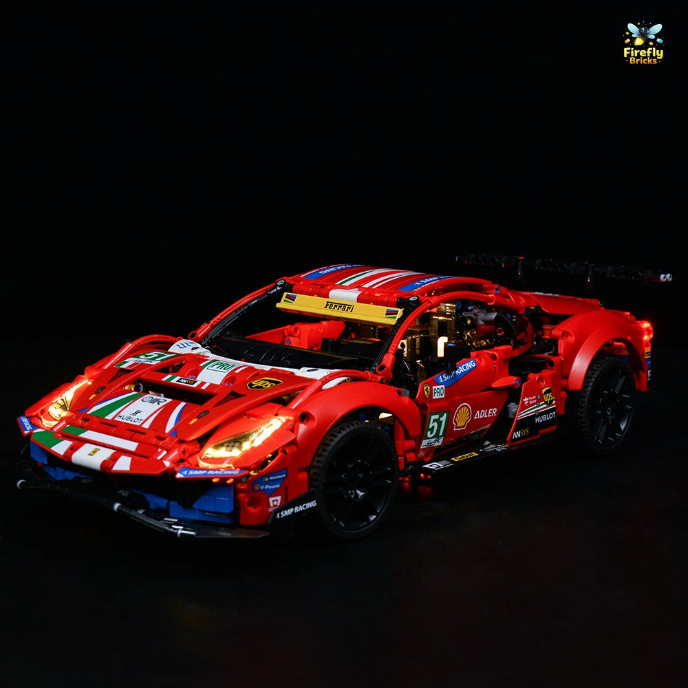 Light Kit for LEGO® Ferrari 488 GTE “AF Corse #51” 42125