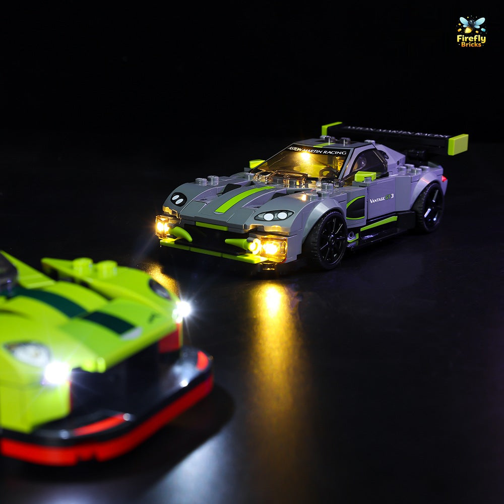 Light Kit for LEGO® Aston Martin Valkyrie AMR Pro and Aston Martin Vantage GT3 76910