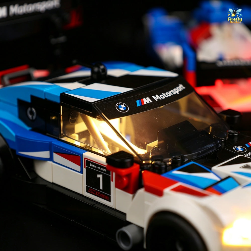 Light Kit for LEGO® BMW M4 GT3 & BMW M Hybrid V8 Race Cars 76922