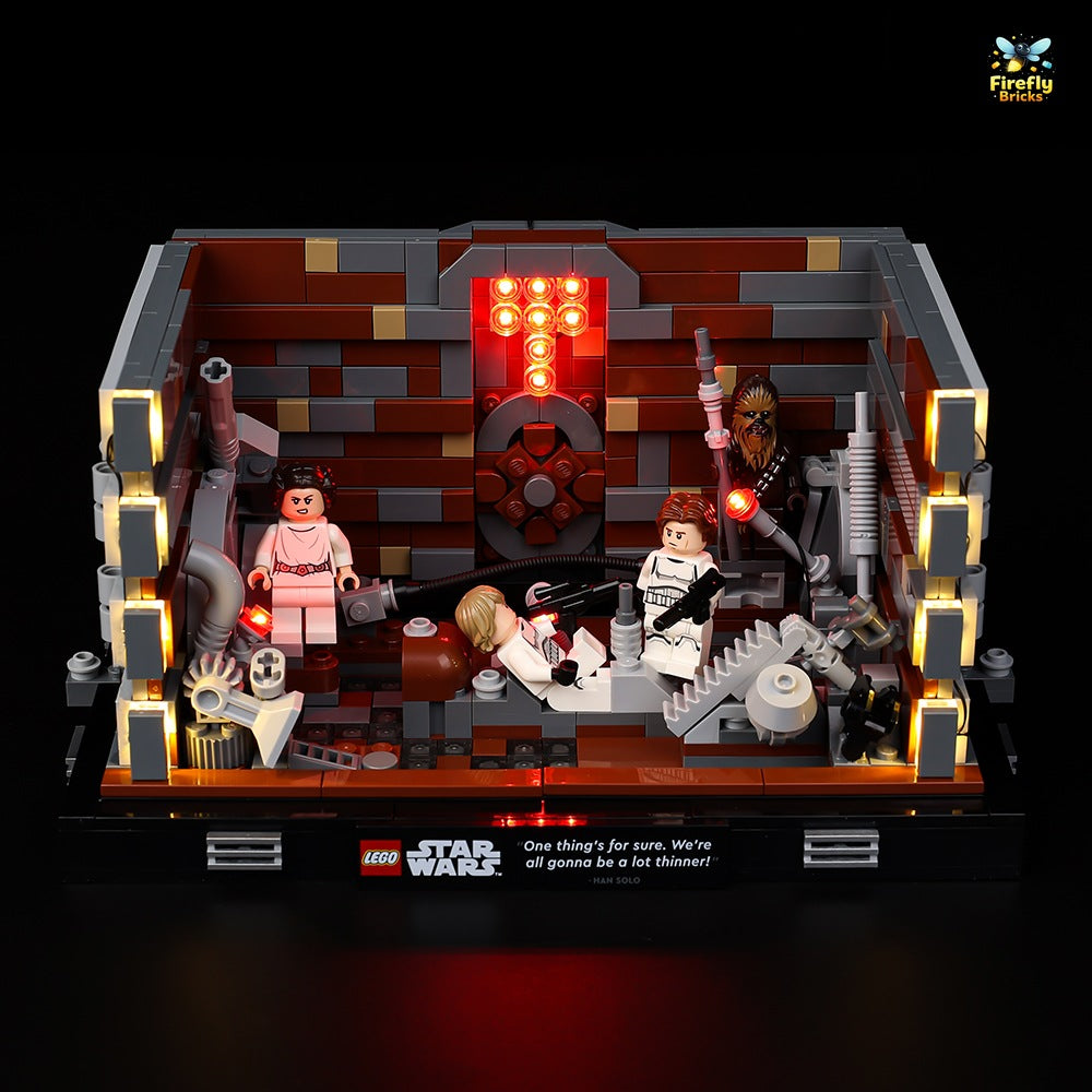 Light Kit for LEGO® Death Star Trash Compactor Diorama 75339