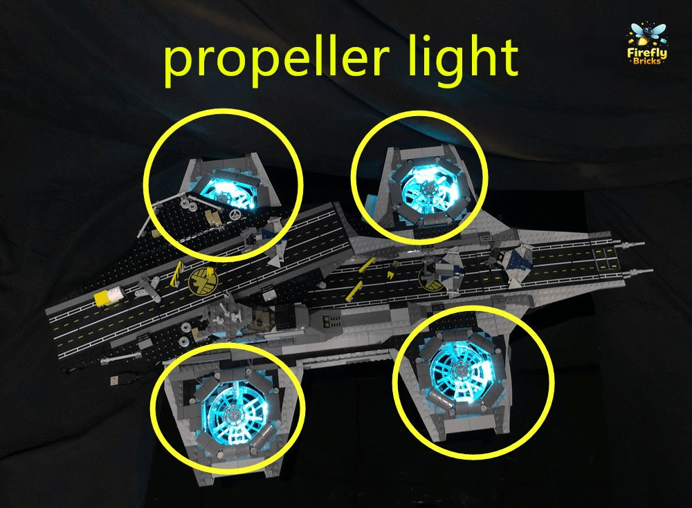 Light Kit for LEGO® The SHIELD Helicarrier 76042