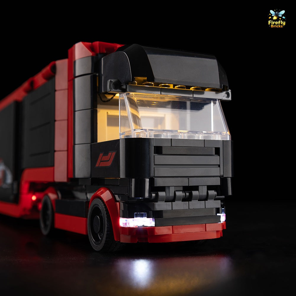 Light Kit for LEGO® F1 Truck with RB20 & AMR24 F1 Cars 60445