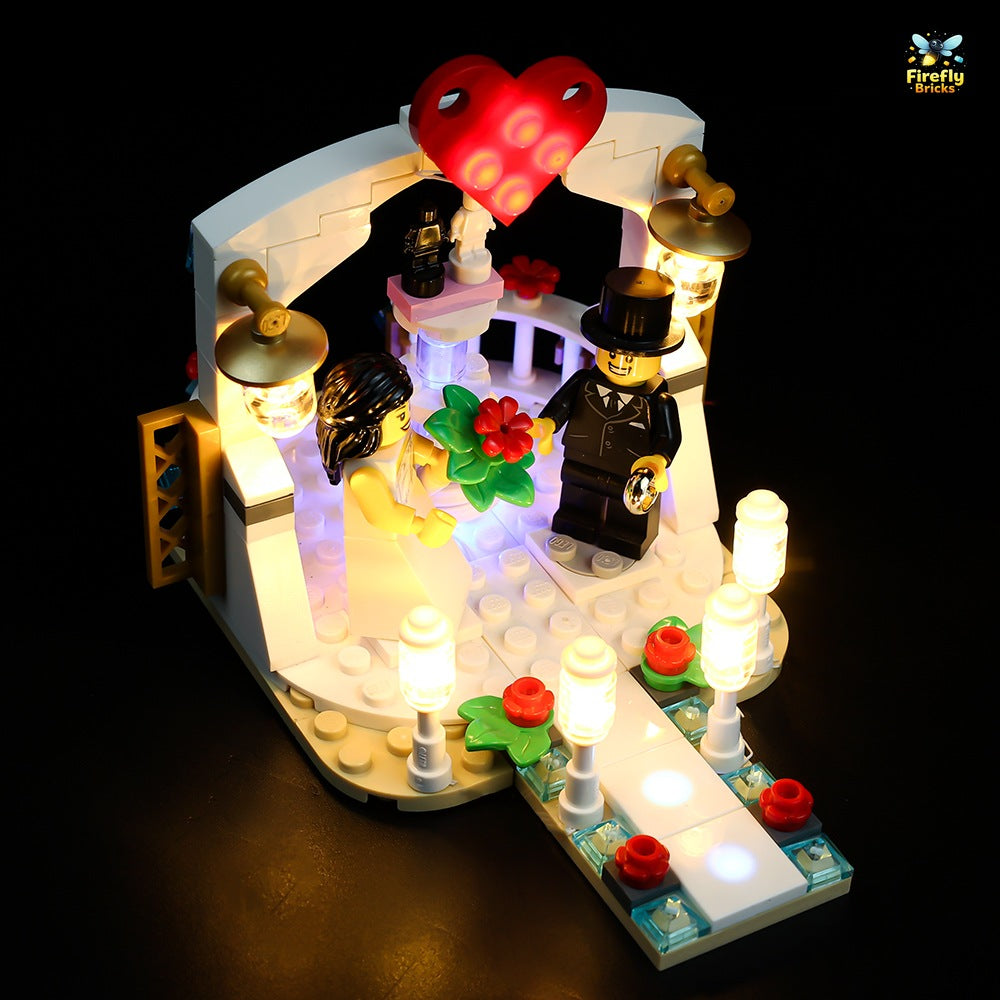 Light Kit for LEGO® Wedding Favor Set 2018 40197