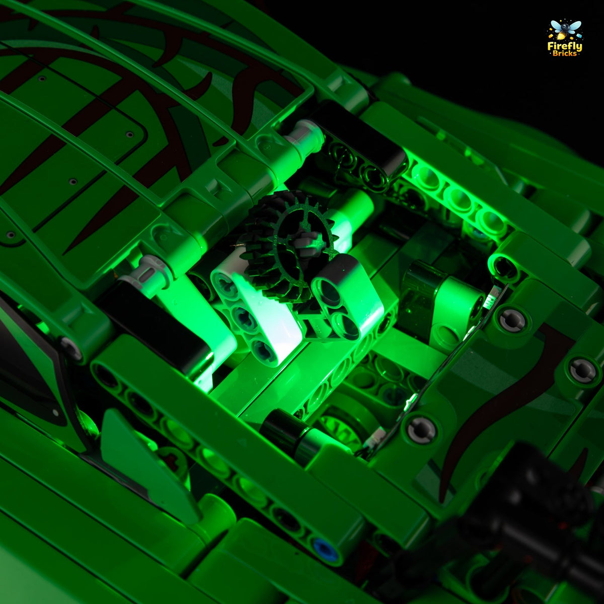 Light Kit for LEGO® Porsche 911 GT3 R REXY AO Racing Car 42224