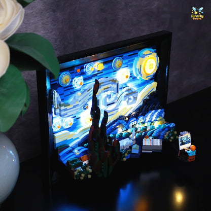 Light Kit for LEGO® Vincent van Gogh - The Starry Night 21333