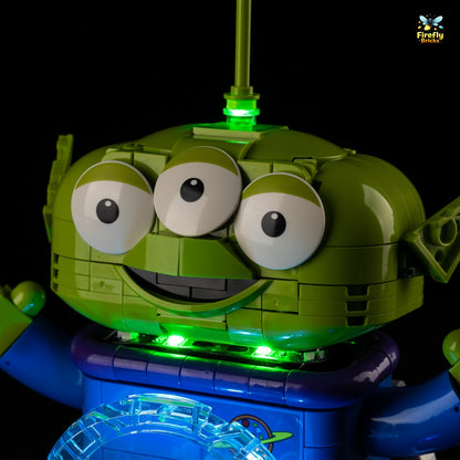 Light Kit for LEGO® Alien with Pizza Planet Rocket Ride 43307