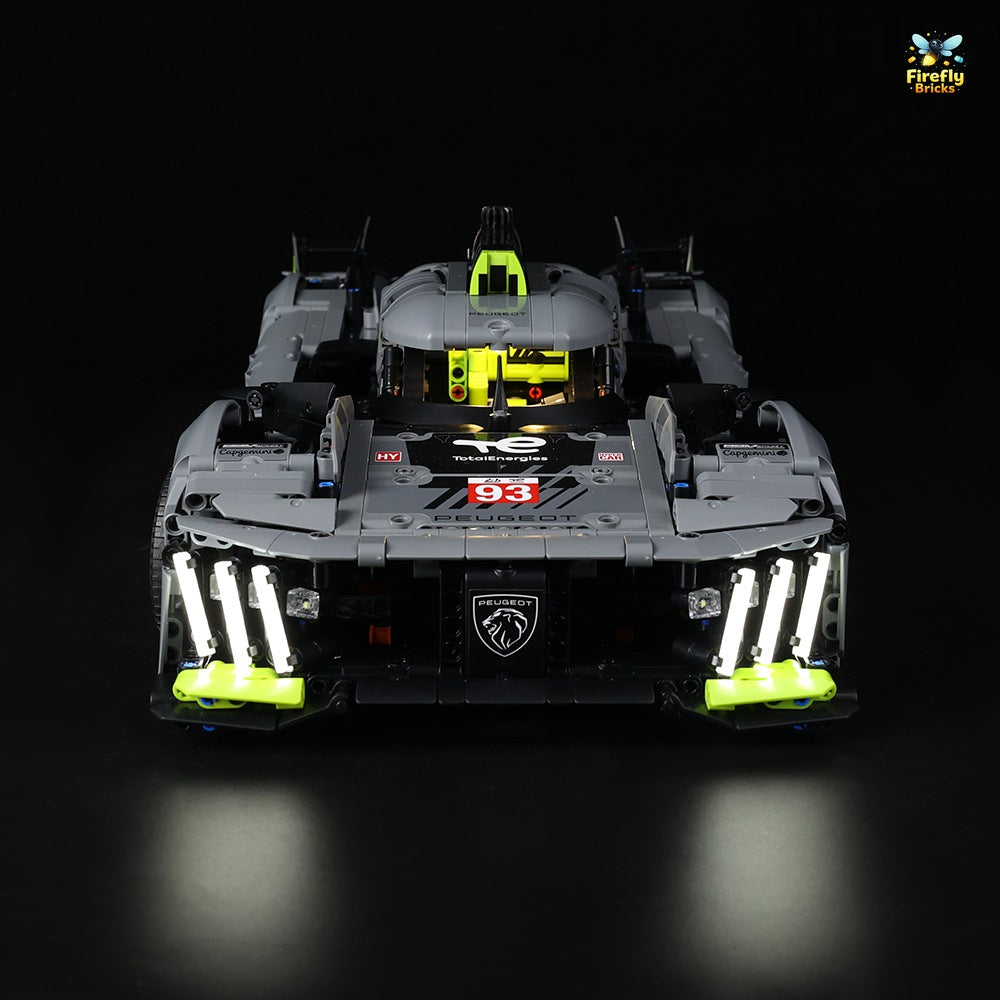 Light Kit for LEGO® PEUGEOT 9X8 24H Le Mans Hybrid Hypercar 42156