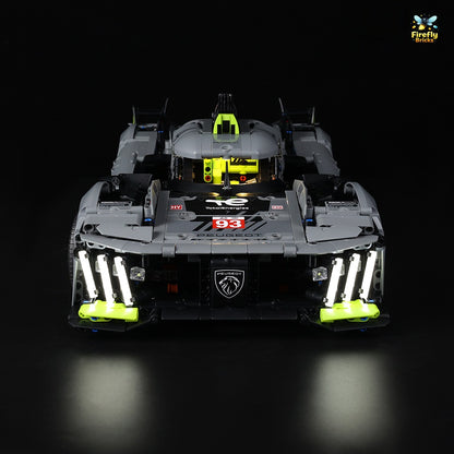 Light Kit for LEGO® PEUGEOT 9X8 24H Le Mans Hybrid Hypercar 42156