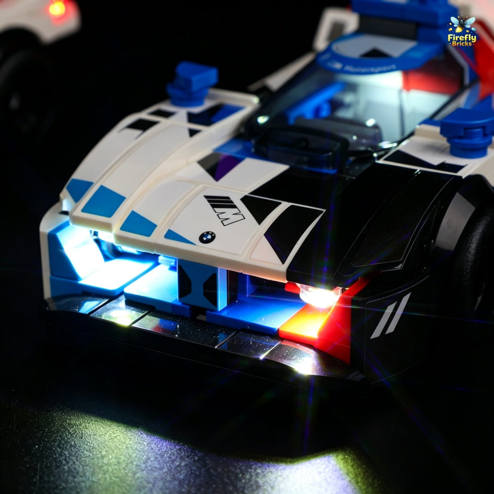 Light Kit for LEGO® BMW M4 GT3 & BMW M Hybrid V8 Race Cars 76922