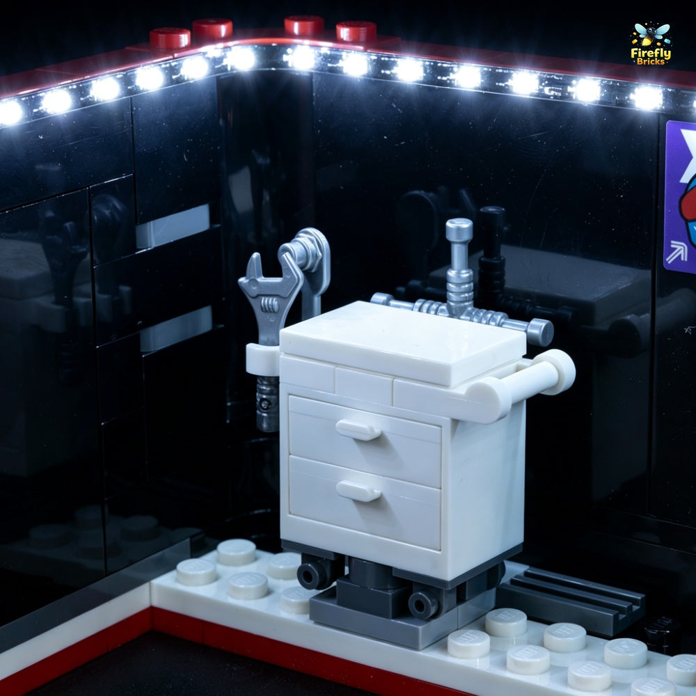 Light Kit for LEGO® F1 Garage & Mercedes-AMG & Alpine Cars 60444