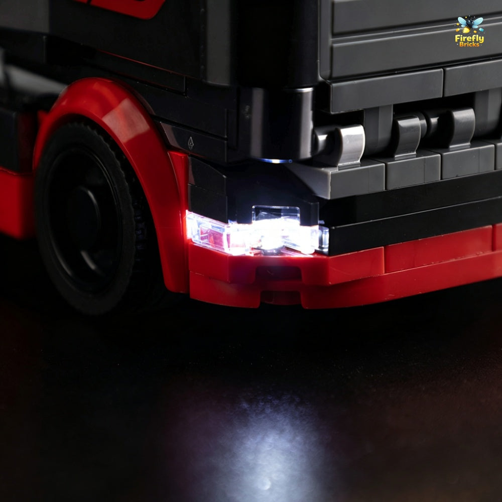 Light Kit for LEGO® F1 Truck with RB20 & AMR24 F1 Cars 60445