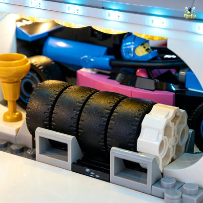 Light Kit for LEGO® F1 Garage & Mercedes-AMG & Alpine Cars 60444