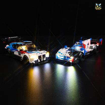 Light Kit for LEGO® BMW M4 GT3 & BMW M Hybrid V8 Race Cars 76922